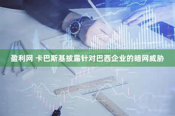 盈利网 卡巴斯基披露针对巴西企业的暗网威胁