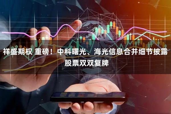 祥盛期权 重磅！中科曙光、海光信息合并细节披露 股票双双复牌