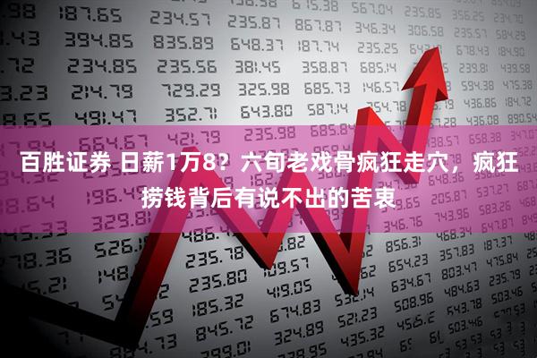 百胜证券 日薪1万8？六旬老戏骨疯狂走穴，疯狂捞钱背后有说不出的苦衷