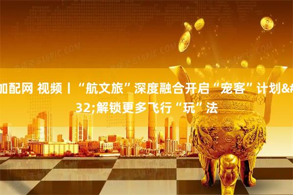加配网 视频丨“航文旅”深度融合开启“宠客”计划 解锁更多飞行“玩”法